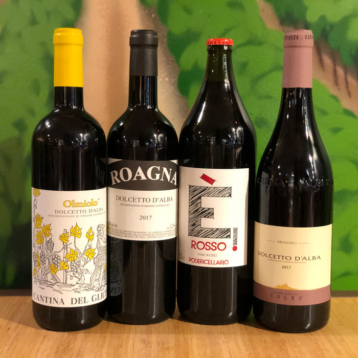 Dolcetto Extravaganza!: Great Sale on 4 Different Dolcettos from Piedmont!