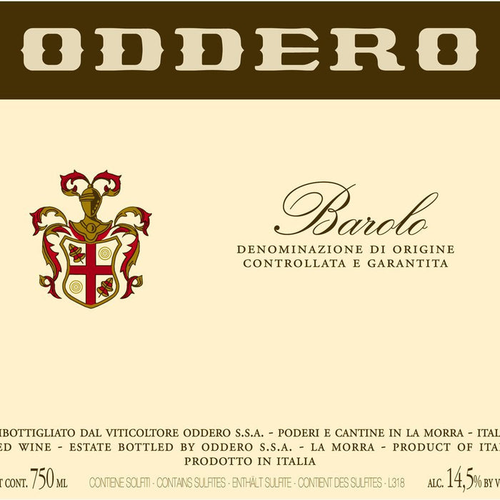 2013 Barolo from Oddero plus Library Vintages