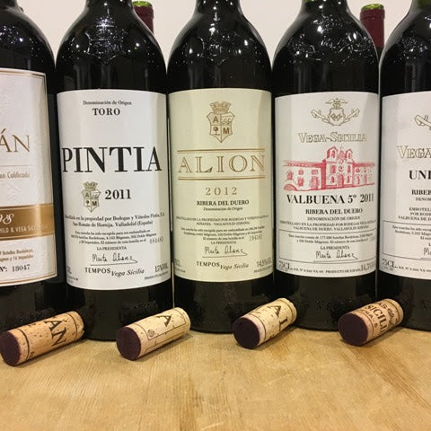New Vintages of Spanish Gems from Vega Sicilia: Macan, Alion and Pintia