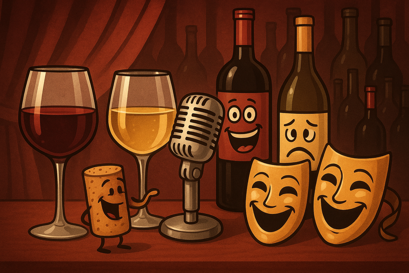 Comedy and Wine