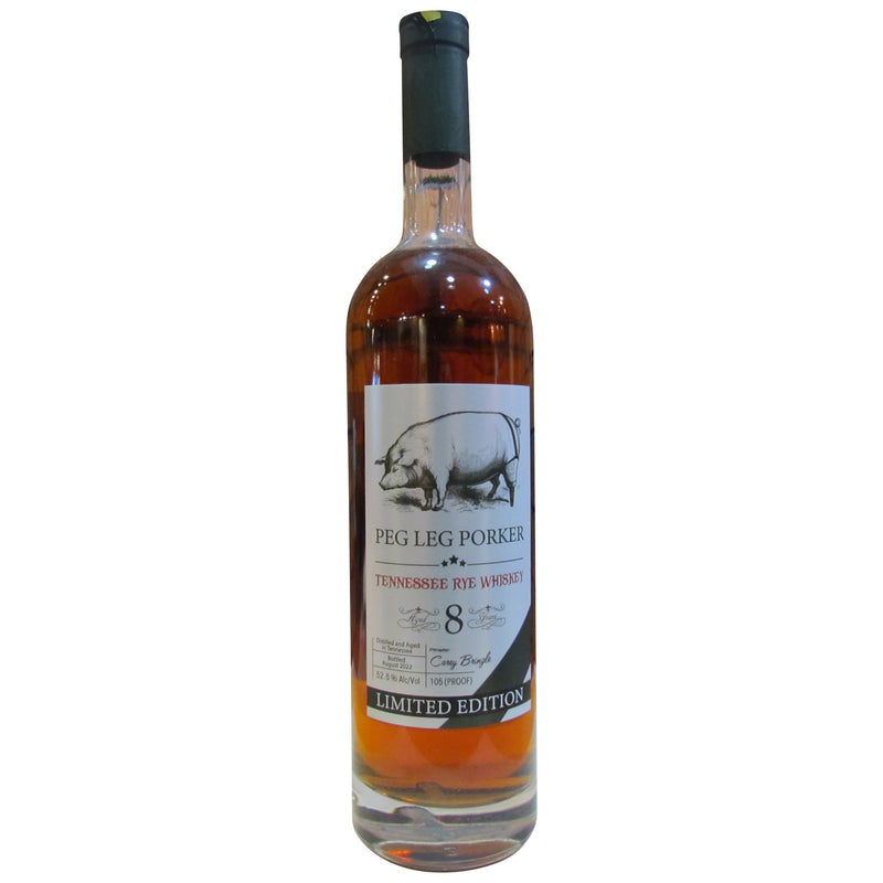 Peg Leg Porker Tennessee Rye Limited Edition 8 Years
