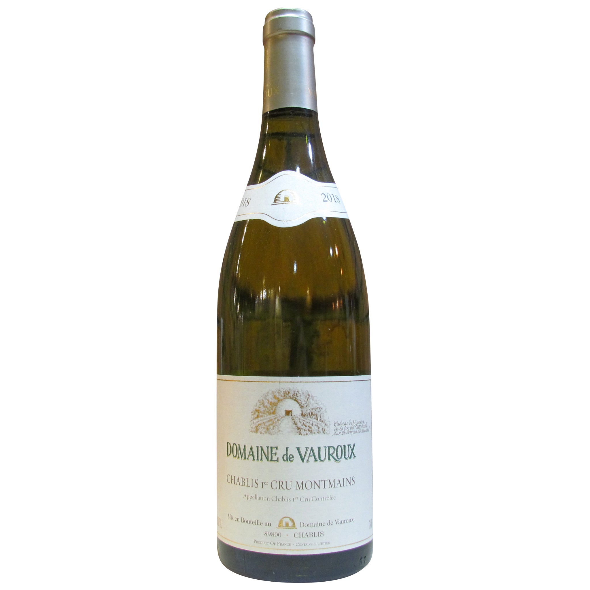 2018 Domaine de Vauroux Chablis 1er Cru Montmains — Some Good Wine