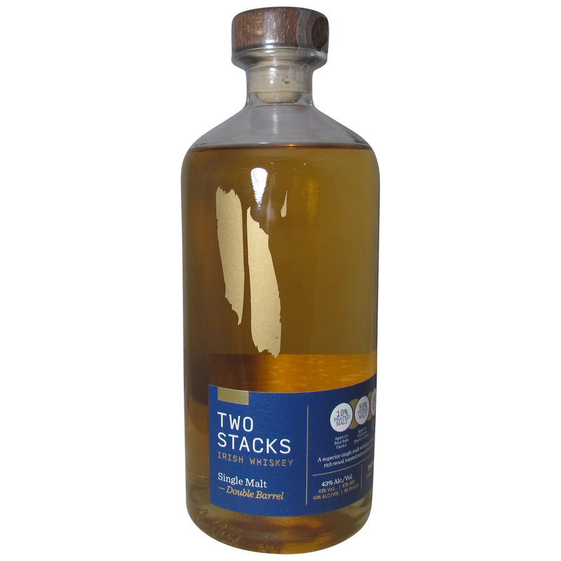 Two Stacks Double Barrel Single Malt Irish Whiskey