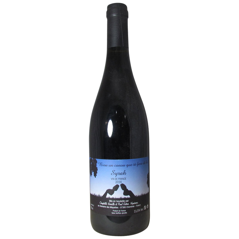 2016 Domaine des Miquettes VDP Syrah