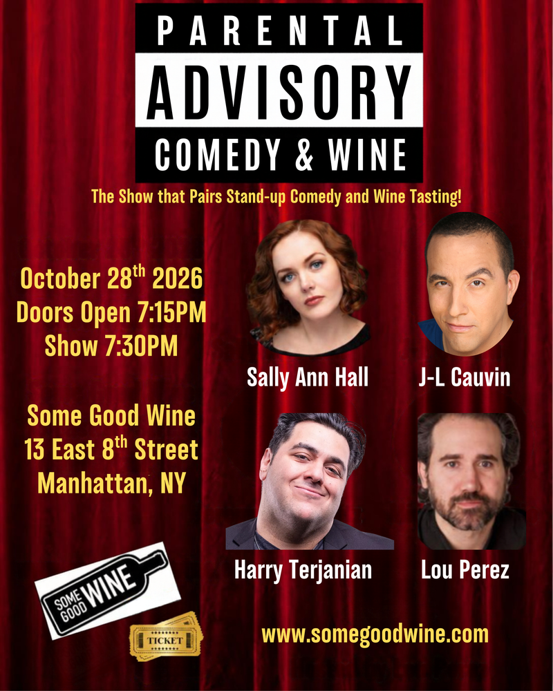 10/28: Parental Advisory: Comedy and Wine
