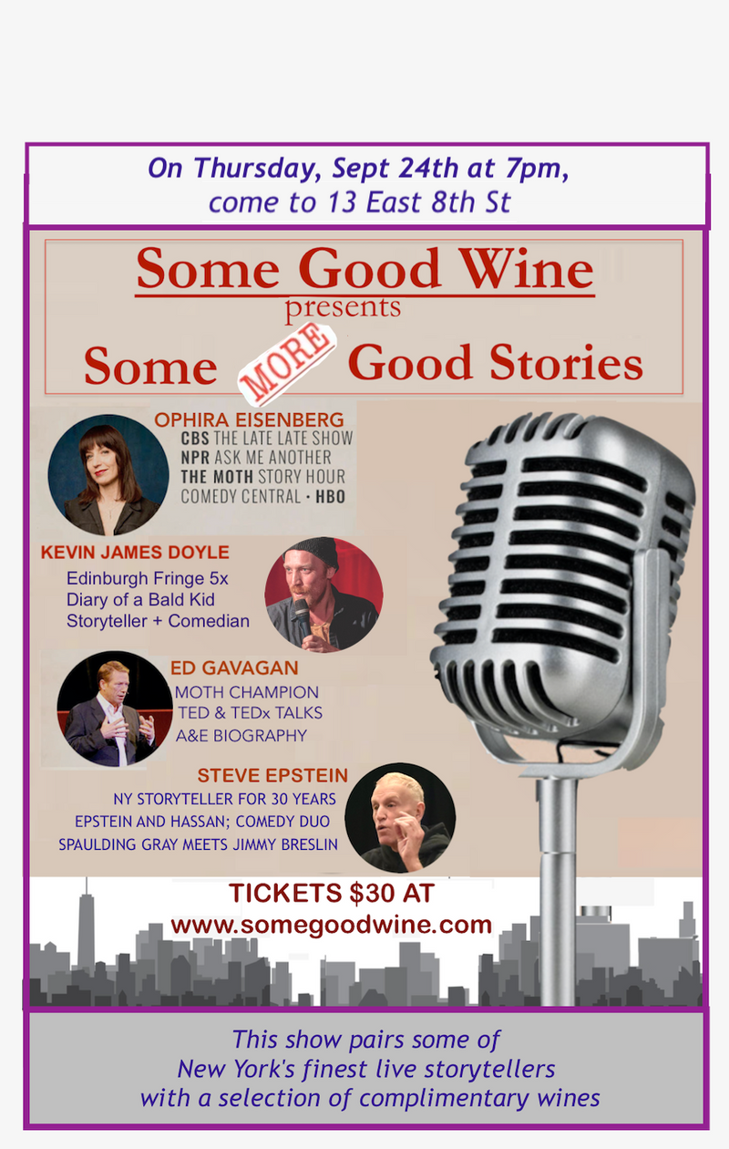 9.24: Some Good Wine Presents Some Good Stories