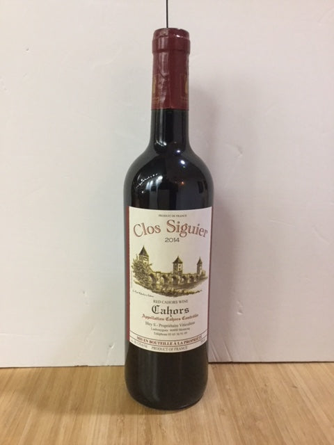 2014 Clos Siguier Cahors