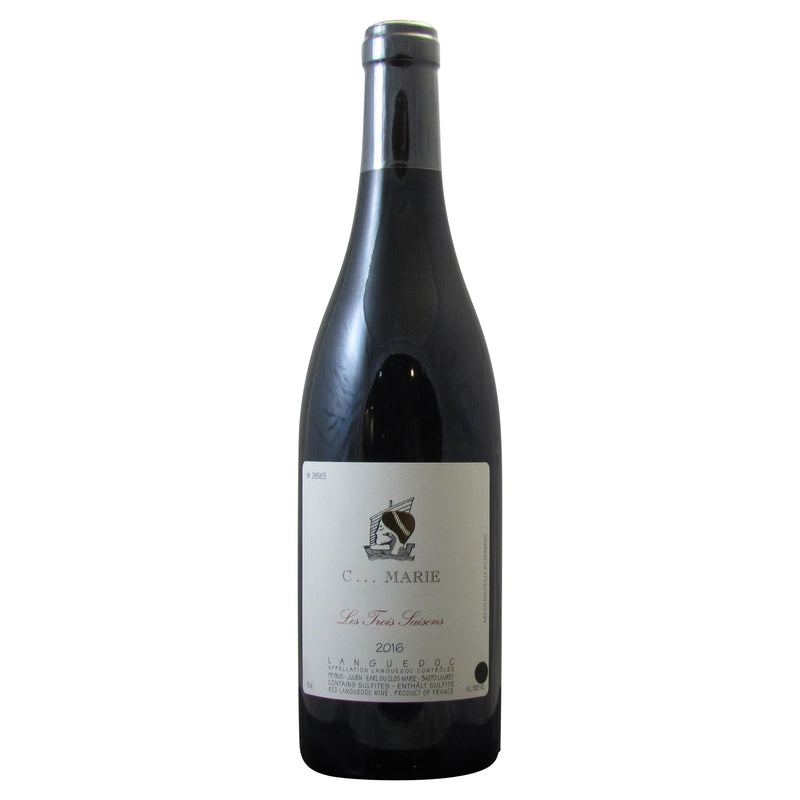 2016 Clos Marie Les Trois Saisons Rouge