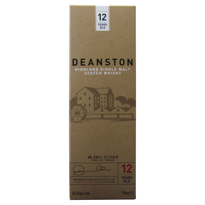Deanston 12 Year Highland Single Malt Scotch Whiskey