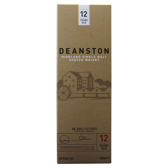 Deanston 12 Year Highland Single Malt Scotch Whiskey