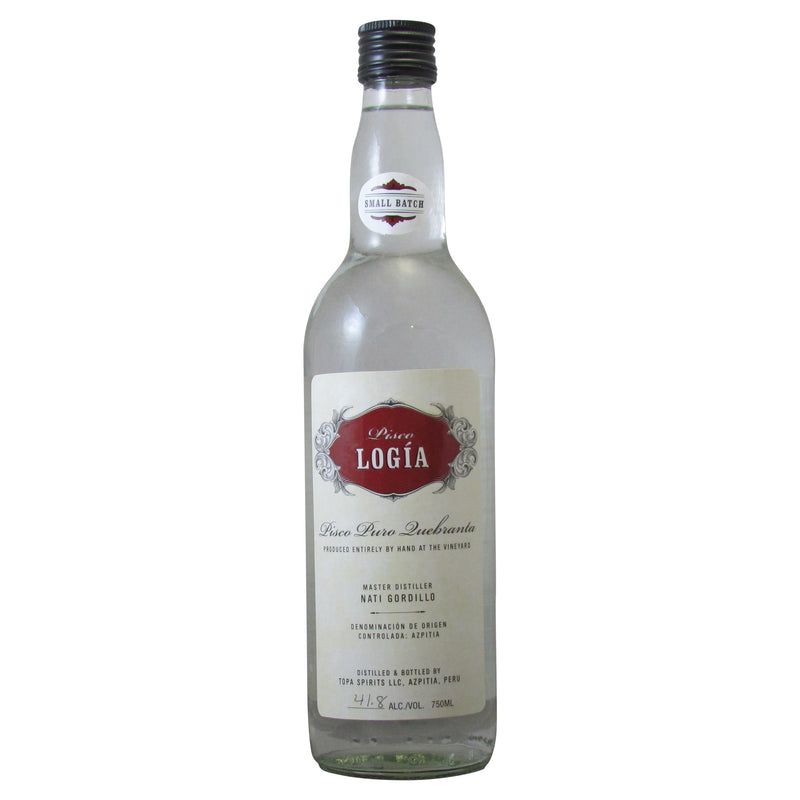 Pisco Logia Red Label Puro Quebranta