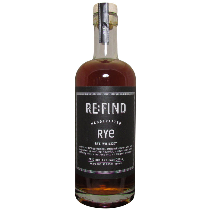 Re Find Rye Whiskey