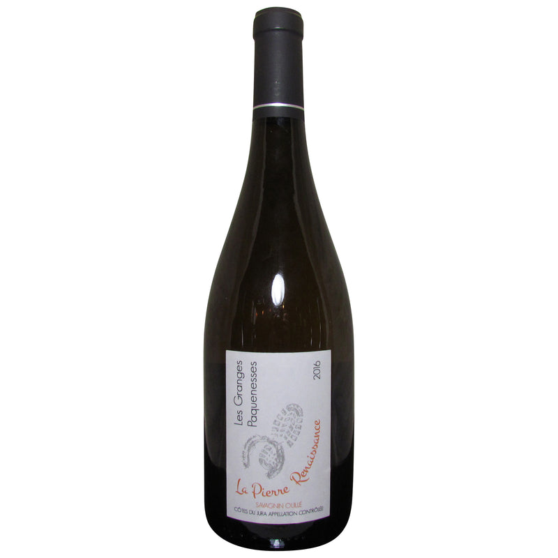 2021 Les Granges Paquenesses Côtes du Jura Savagnin Ouillé La Pierre Renaissance