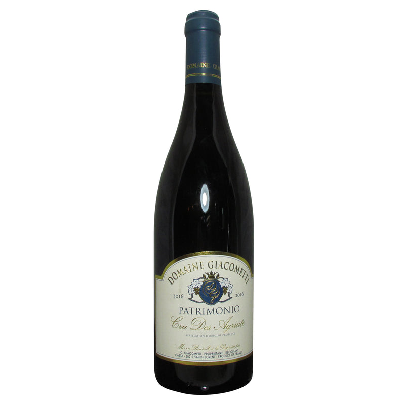 2016 Giacometti Patrimonio Rouge "Cru des Agriate"