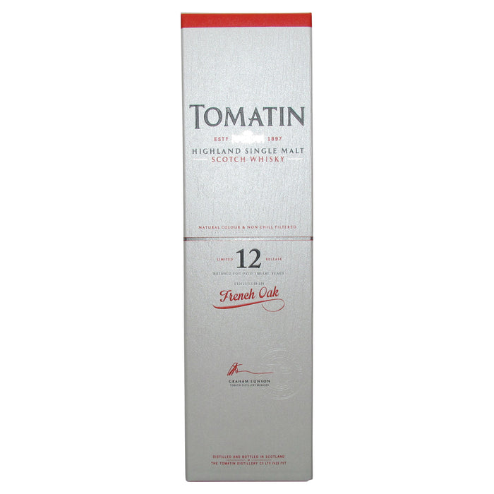 Tomatin 12 Year Highland Single Malt Scotch Whiskey