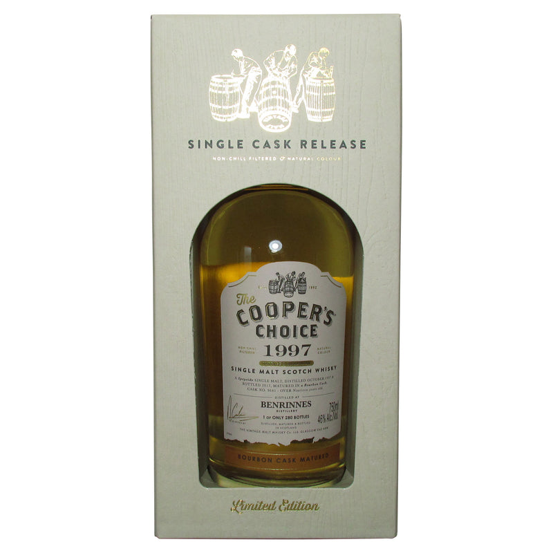 1997 Cooper's Choice Benrinnes 19 Year Whiskey