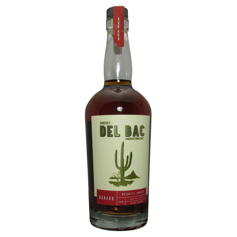 Del Bac Dorado Mesquite Smoked Single Malt Whiskey