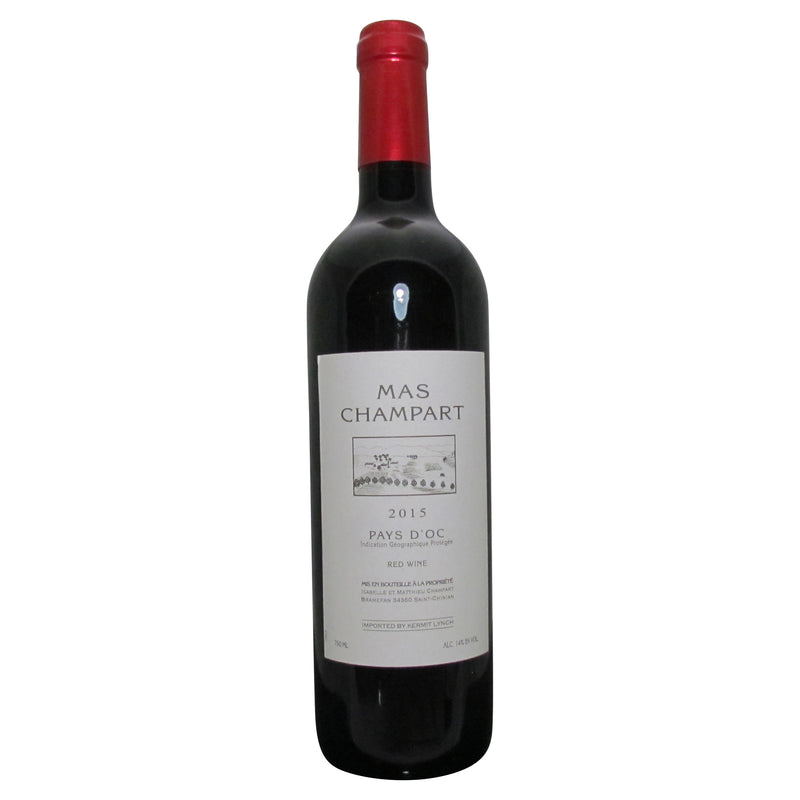 2015 Mas Champart Vin de Pays d'Oc Rouge