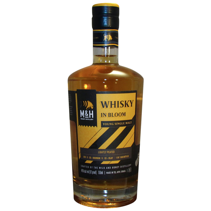 M&H Distillery Whisky in Bloom Lightly Peated Young Single Malt Whisky