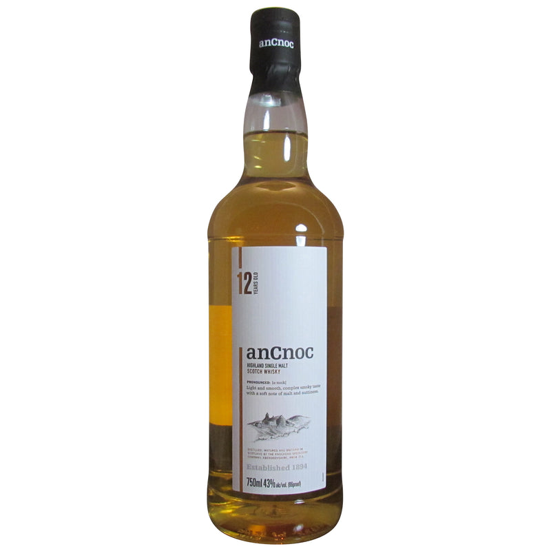 Ancnoc 12 Year Single Malt Scotch
