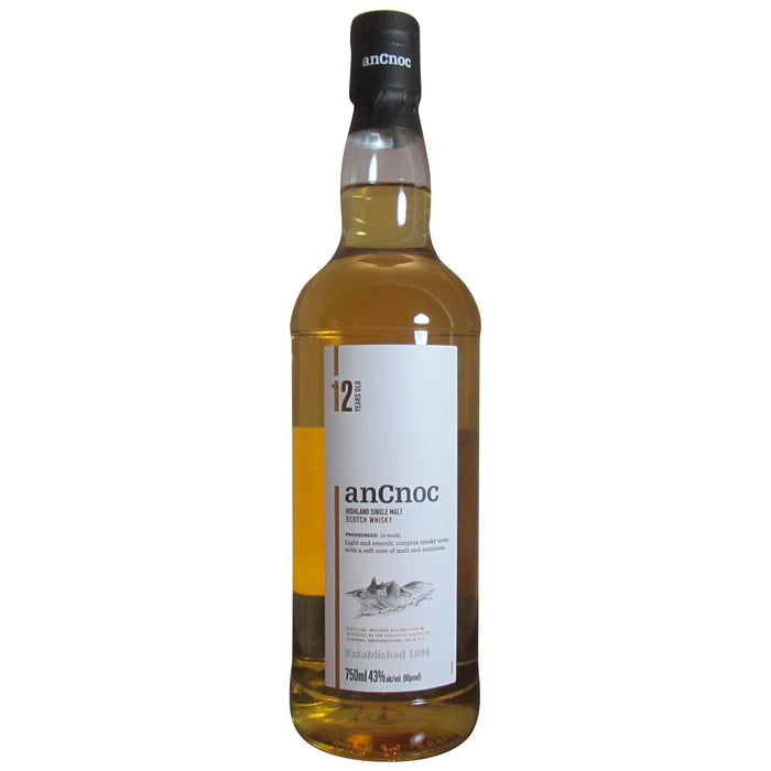 Ancnoc 12 Year Single Malt Scotch