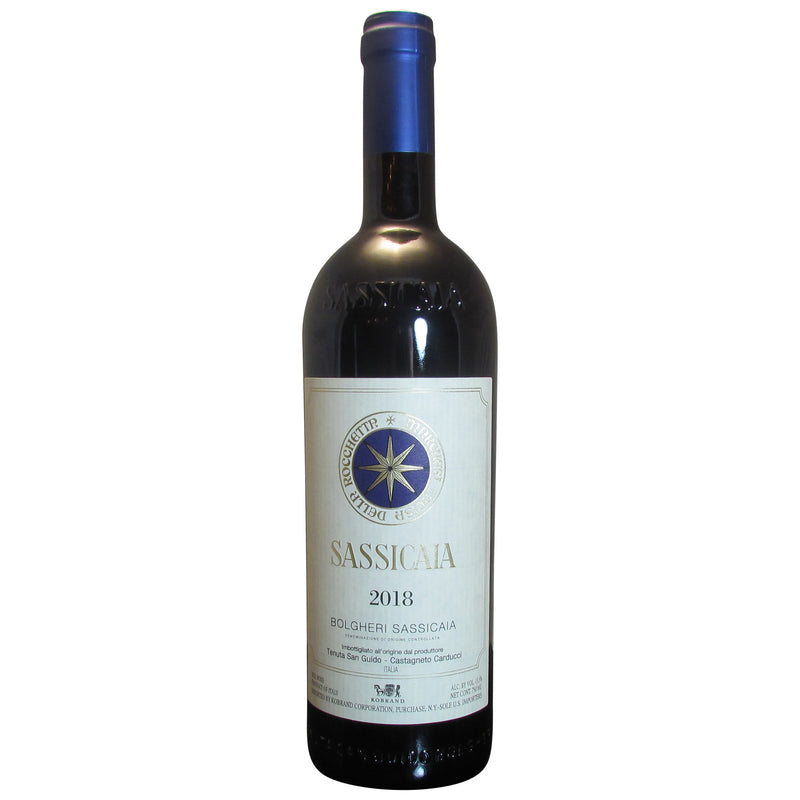 2018 Tenuta San Guido Sassicaia
