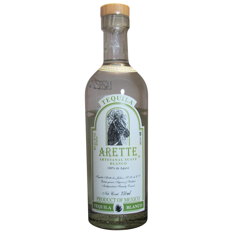 Tequila Arette Artesenal Suave Blanco Tequila 100% de Agave
