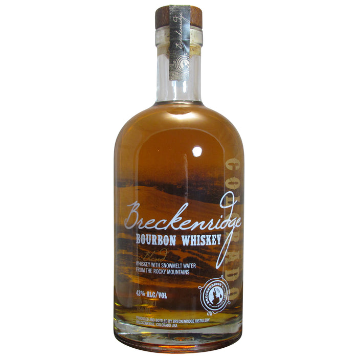 Breckenridge Distillery A Blend Of Straight Bourbon Whiskey