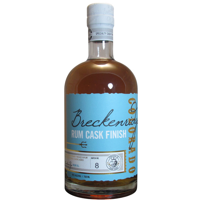 Breckenridge Distillery Rum Cask Finish Blended Bourbon Whiskey 90 Proof