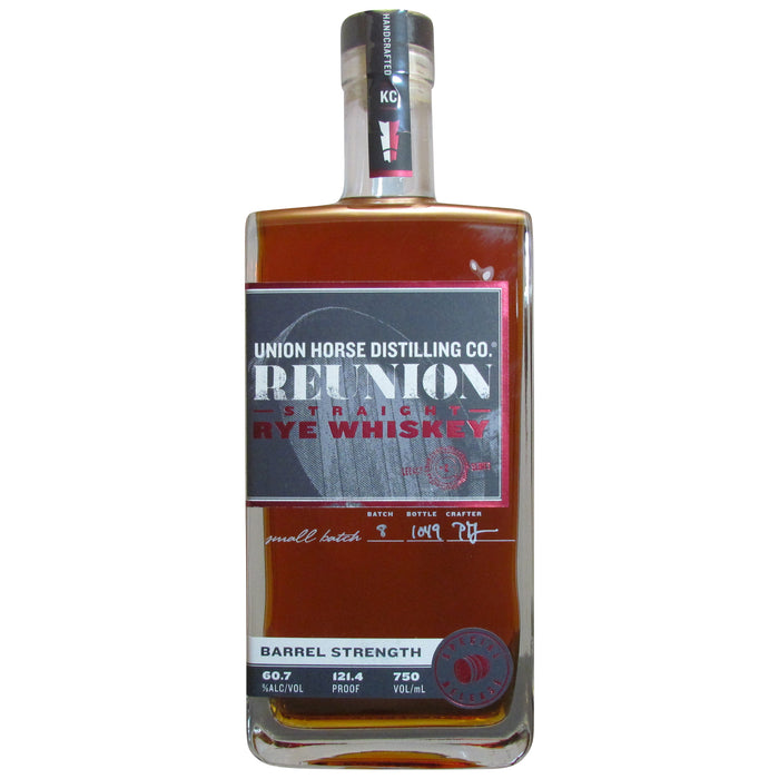 Union Horse Distilling Co. Barrel Strength Reunion Rye Whiskey