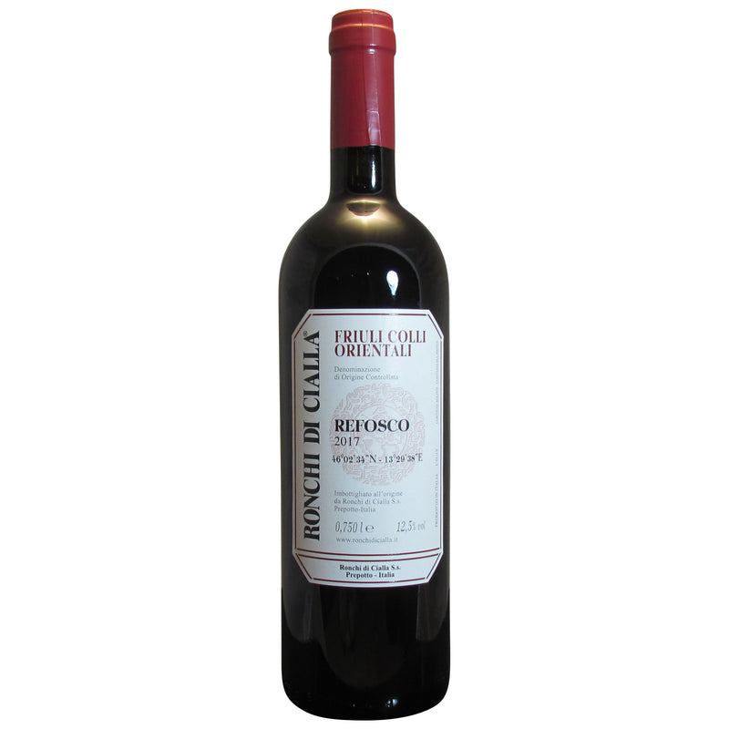 2017 Ronchi di Cialla Refosco